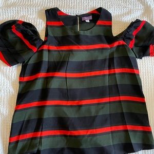 Truly Poppy Cold Shoulder Tank